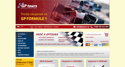 Desktop Screenshot of gptours.cz